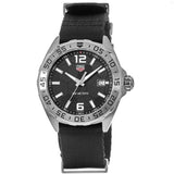 Tag Heuer Formula 1 Quartz Black Dial Black Nato Strap Watch For Men Waz1015 Fc8198