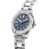 Tag Heuer Aquaracer Blue Dial Silver Steel Strap Watch For Women Wbd131d Ba0748
