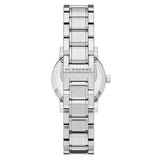 Ladies The City Silver Dial Stainless Steel Burberry Watch Bu9229