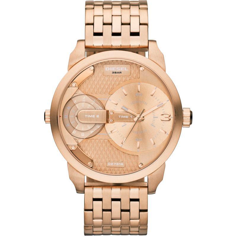 Diesel Dz7318 Men S Mini Daddy Rose Gold Watch