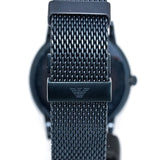 Emporio Armani Ar11025 Men S Luigi Blue Pvd Watch