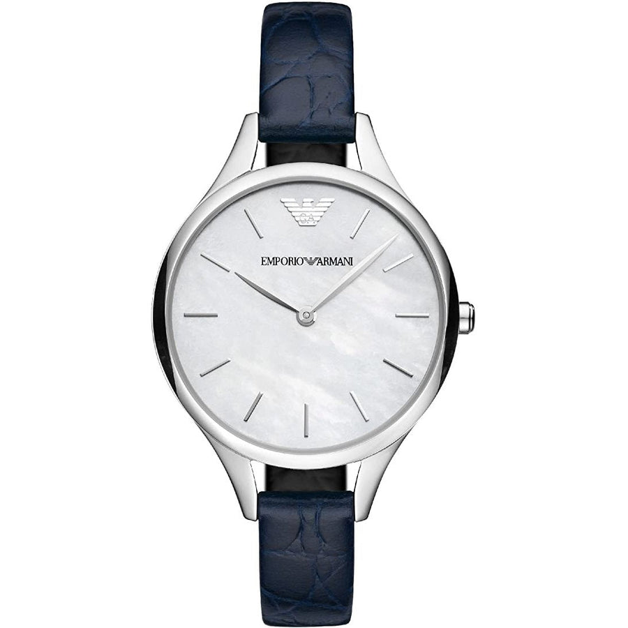 Emporio Armani Ar11090 Ladies Aurora Blue Watch
