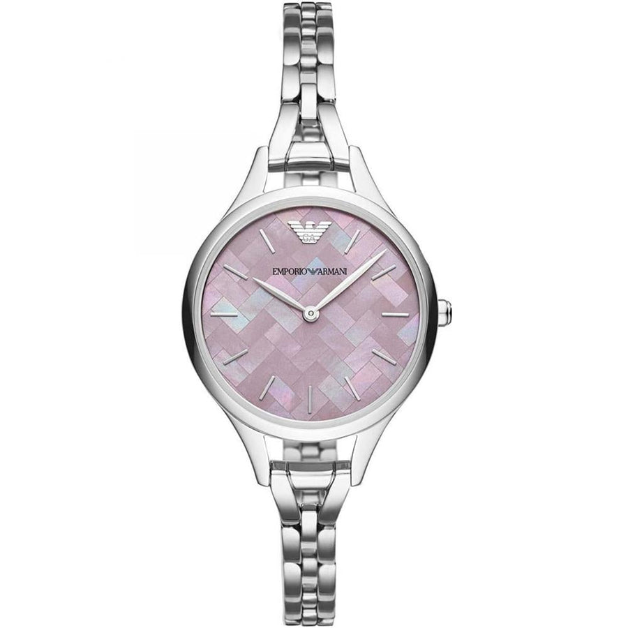 Emporio Armani Ar11122 Ladies Aurora Lilac Watch