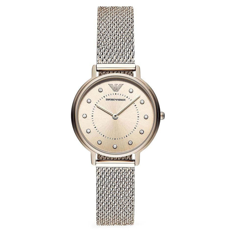 Emporio Armani Ar11129 Ladies Rose Gold Watch
