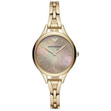 Emporio Armani Ar11140 Ladies Aurora Gold Watch