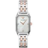 Emporio Armani Ar11146 Ladies Two Tone Watch