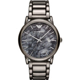 Emporio Armani Ar11155 Men S Luigi Blue Marble Watch