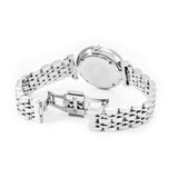 Emporio Armani Ar11170 Ladies Silver White Marble Watch