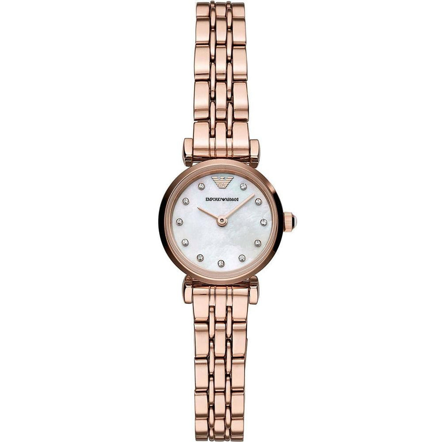 Emporio Armani Ar11203 Ladies Gianni T Bar Rose Gold Watch