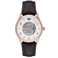 Emporio Armani Ar1920 Men S Meccanico Brown Watch