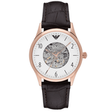 Emporio Armani Ar1920 Men S Meccanico Brown Watch