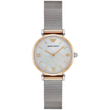 Emporio Armani Ar2068 Ladies Mother Of Pearl Watch