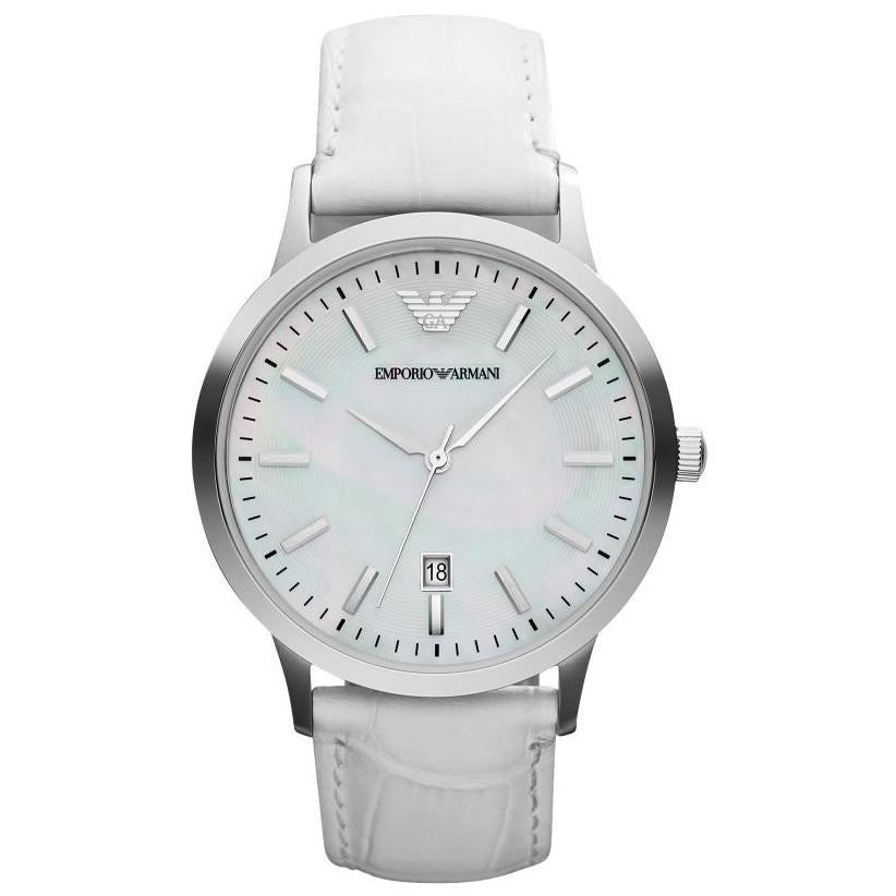 Emporio Armani Ar2465 Ladies Mother Of Pearl White Watch
