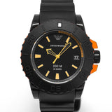 Emporio Armani Ar5969 Men S Sportivo Black Watch