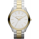 Michael Kors Mk3198 Ladies Slim Runway Two Tone Watch