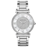 Michael Kors Mk3355 Ladies Catlin Bracelet Silver Watch