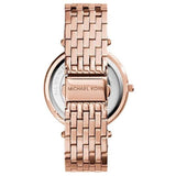 Michael Kors Mk3439 Ladies Darci Rose Gold Pave Watch