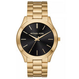 Michael Kors Mk3478 Ladies Slim Runway Gold Watch