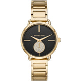 Michael Kors Mk3788 Ladies Portia Yellow Gold Watch
