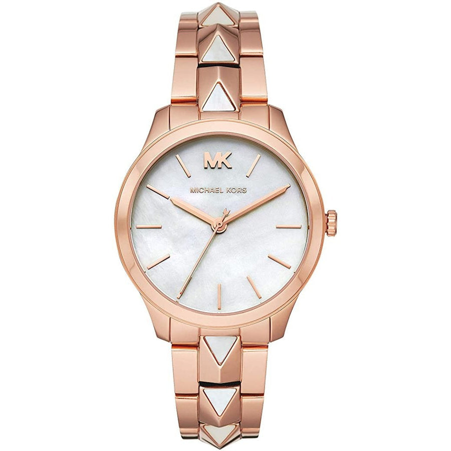 Michael Kors Mk6671 Ladies Rose Gold Runway Mercer