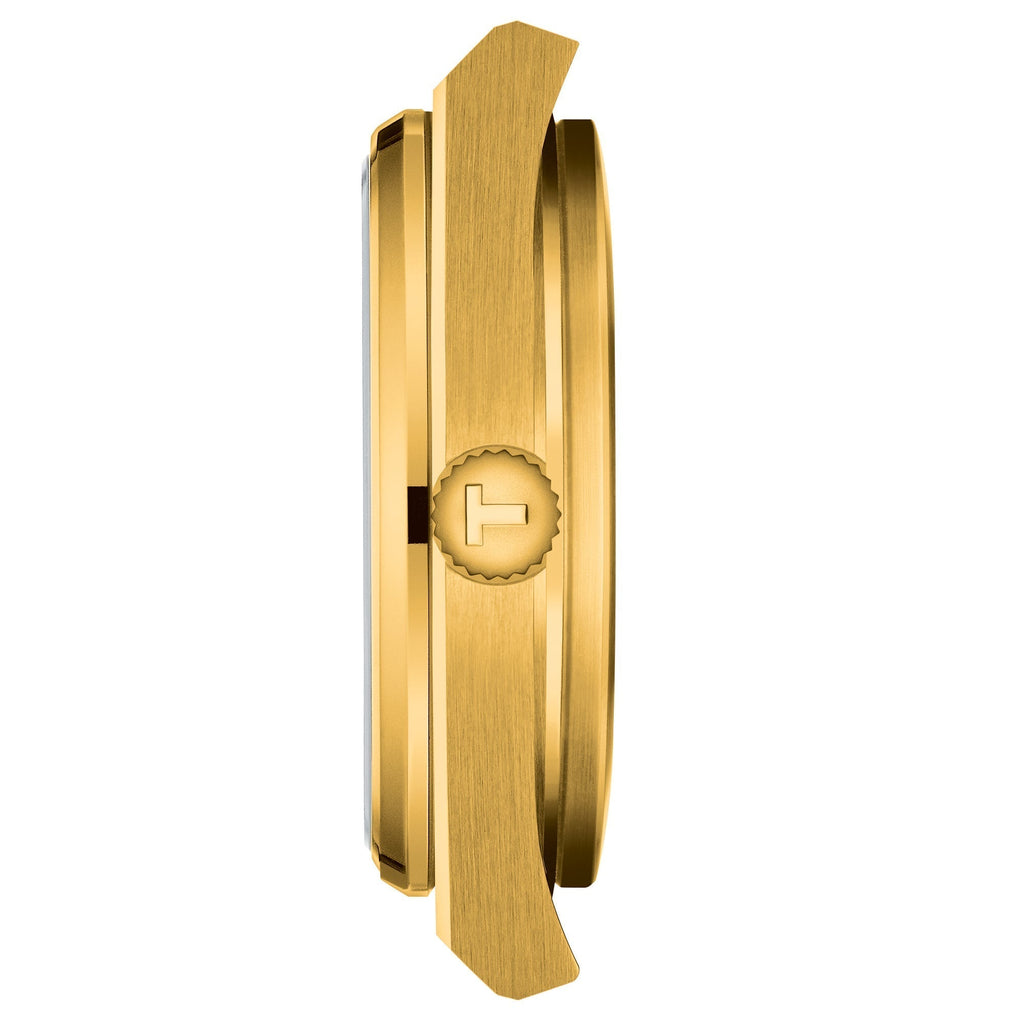 Tissot Prx 35mm Unisex Gold Watch T1372103302100
