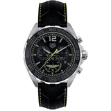 Tag Heuer Formula 1 Aston Martin Red Bull Racing Special Edition Quartz Chronograph 43mm Mens Watch Stainless Steel Case With Blue Textile Strap Blue Dial