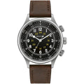 Bulova A 15 Pilot Auto Mens Black Watch 96a245