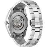 Bulova Surveyor Auto Mens Silver Watch 96a274