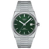 Tissot Prx Powermatic 80 Mens Green Watch T1374071109100