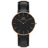 Daniel Wellington Mens Black Classic Sheffield Watch Dw00100127