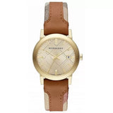 Burberry Ladies Watch The City Haymarket 34mm Brown Bu9133