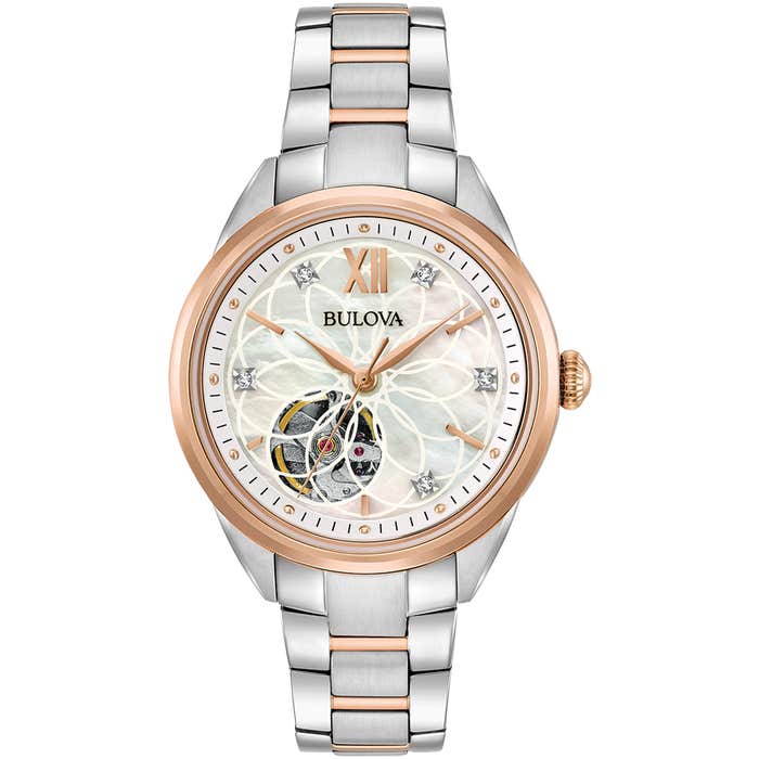 Ladies Two Tone Rose Sutton Watch 98p170