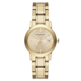 Burberry Ladies Watch The City Yellow Gold Bu9134