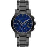Burberry Mens Watch Chronograph The City Gun Metal Bu9365