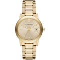 Burberry Mens Watch The City Steel Gold Bu9033