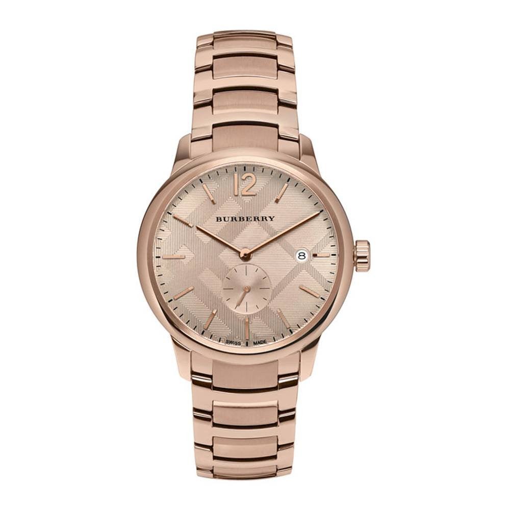 Burberry Mens Watch The Classic Rose Gold Bu10013