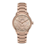 Burberry Mens Watch The Classic Rose Gold Bu10013