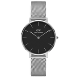 Daniel Wellington Ladies Silver Petite Stirling Watch Dw00100162