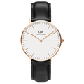 Daniel Wellington Mens Black Classic Sheffield Watch Dw00100036