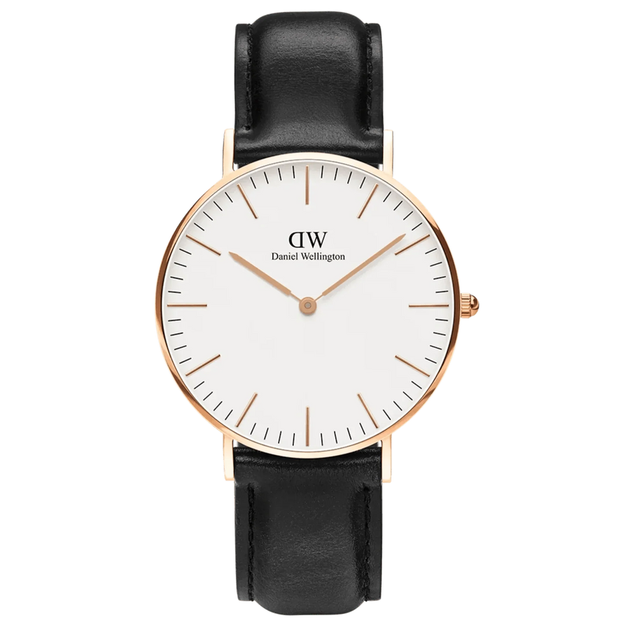 Daniel Wellington Mens Black Classic Sheffield Watch Dw00100036