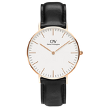 Daniel Wellington Mens Black Classic Sheffield Watch Dw00100036