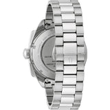 Bulova Lunar Pilot Chrono Mens Silver Watch 96k111