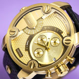 Diesel Dz7363 Men S Chronograph Little Daddy Gold Watch