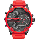 Diesel Dz7370 Men S Daddy 2 0 Red Chronograph Watch