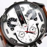 Diesel Dz7394 Men S Chronograph Mr Daddy 2 0 Brown Watch