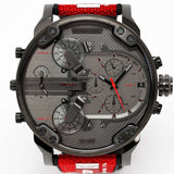 Diesel Dz7423 Men S Chronograph Mr Daddy 2 0 Red Watch