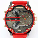 Diesel Dz7430 Men S Chronograph Mr Daddy 2 0 Red Watch
