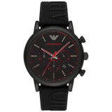 Emporio Armani Ar11024 Men S Luigi Black Chronograph Watch