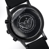 Emporio Armani Ar11048 Men S Luigi Chronograph Black Pvd Watch