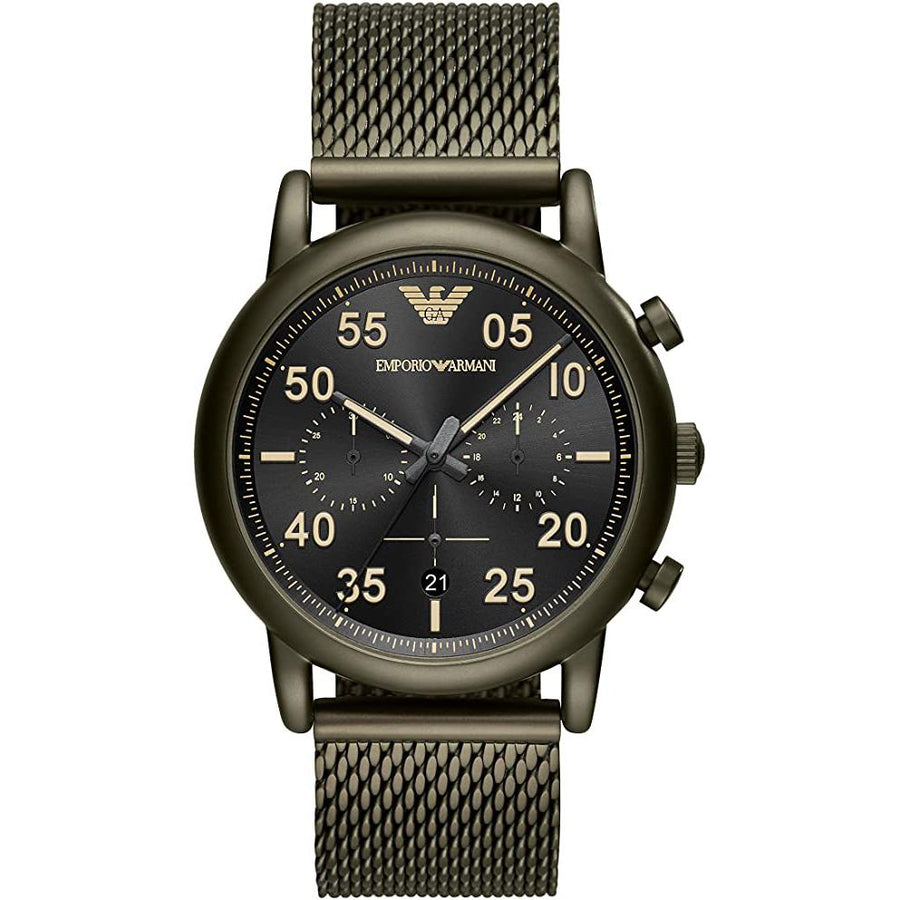Emporio Armani Ar11115 Men S Sport Khaki Green Watch